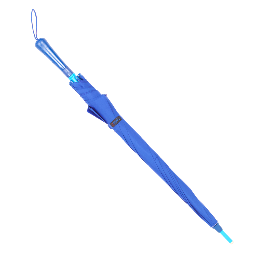Blue long umbrella