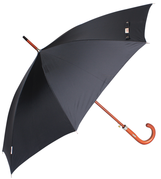 Black wood umbrella