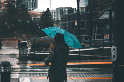 Adaptations in Umbrella Design for Mixed Sun and Rain