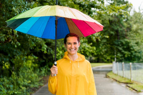 How Umbrellas Protect Against Both Rain and Sun