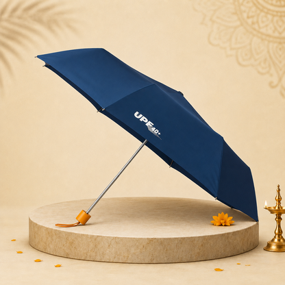 John's 545 Skin UPF 3 Fold Umbrella