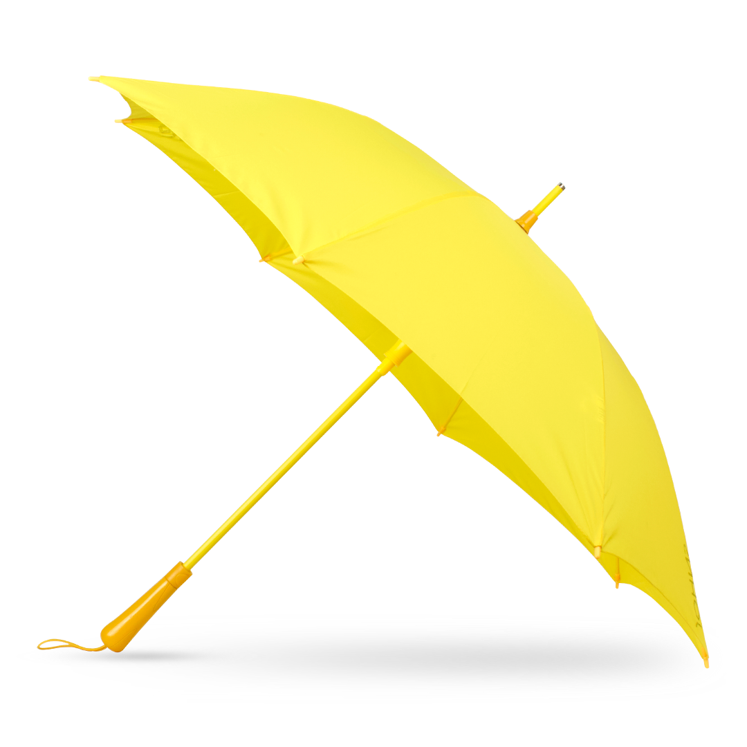 yellow umbrella