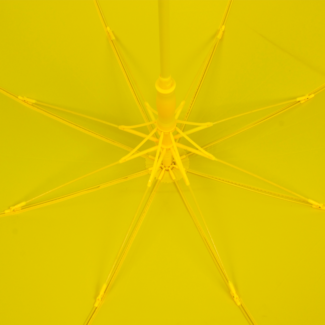 yellow color umbrella 