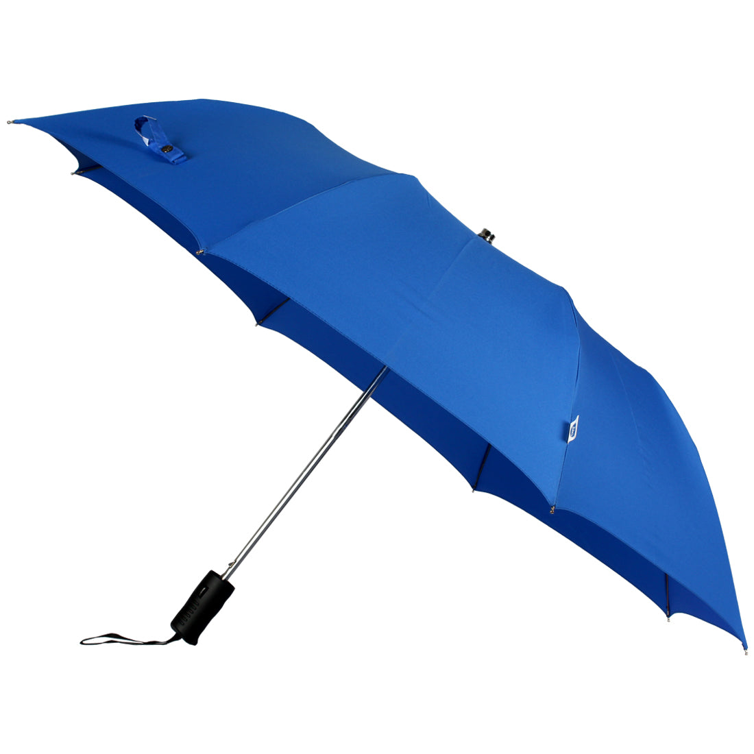 Blue color umbrellas 