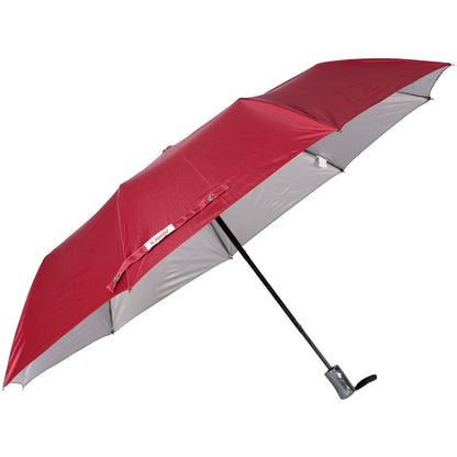 Red color umbrella 