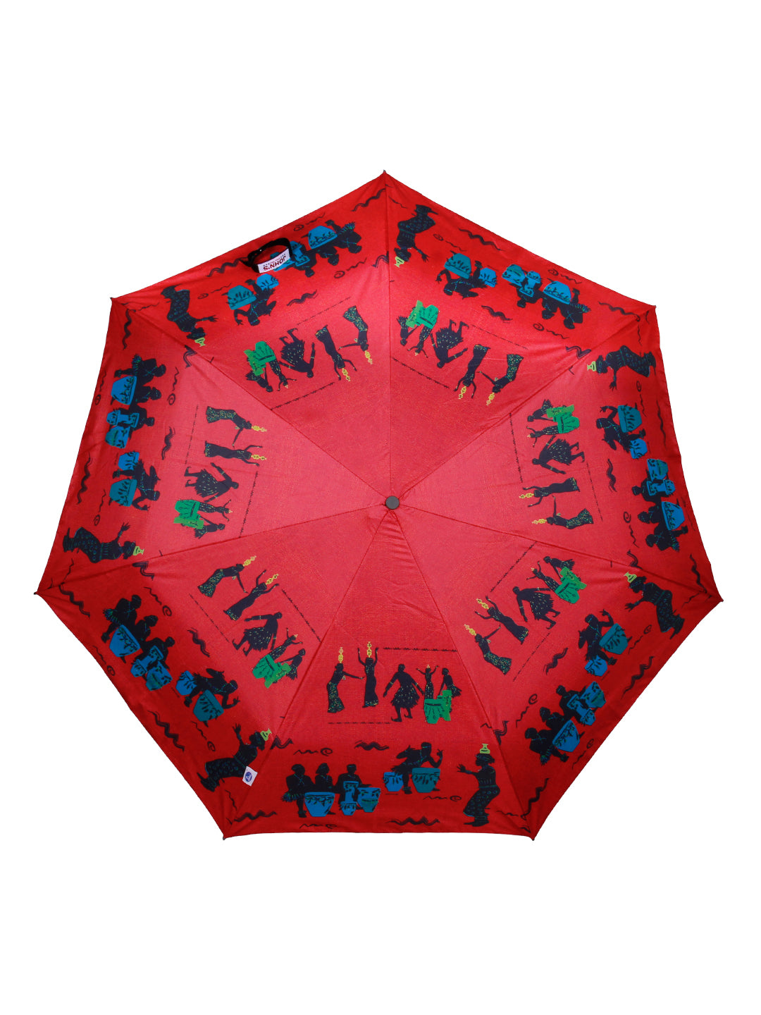 Red colorumbrellas 