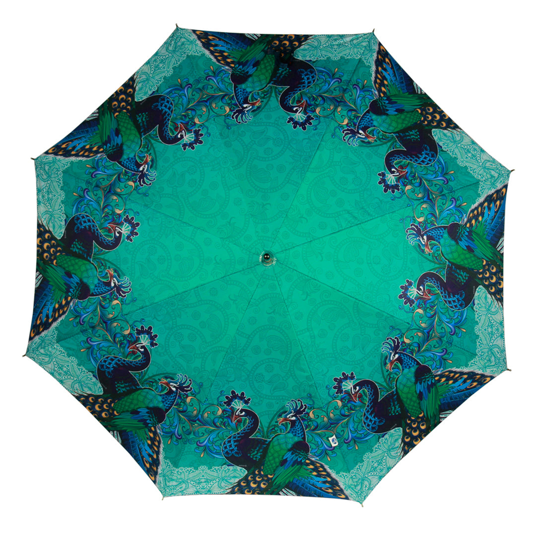 Wood king design umbrella 