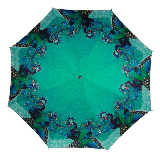 Wood king design umbrella 
