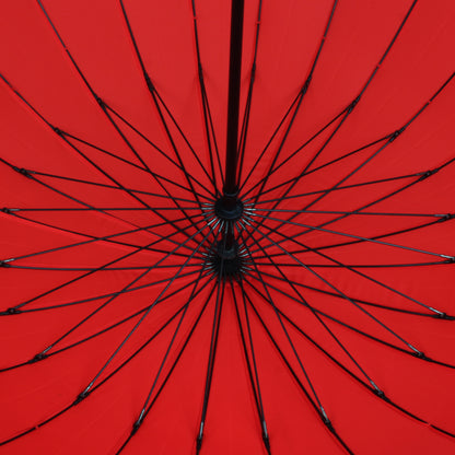 parasols red colors 